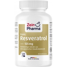 Resveratrolis 125 mg. Maisto papildas (120kaps)